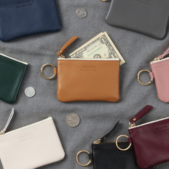 The Classic leather card wallet