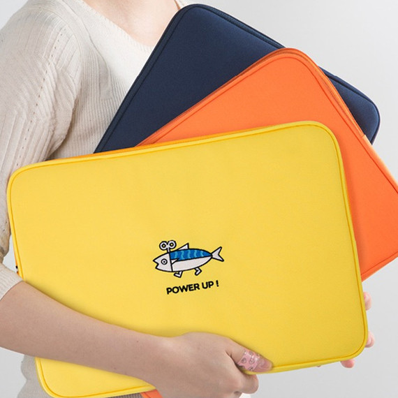 DESIGN IVY Ggo deung o eco friendly 13 inches laptop pouch case