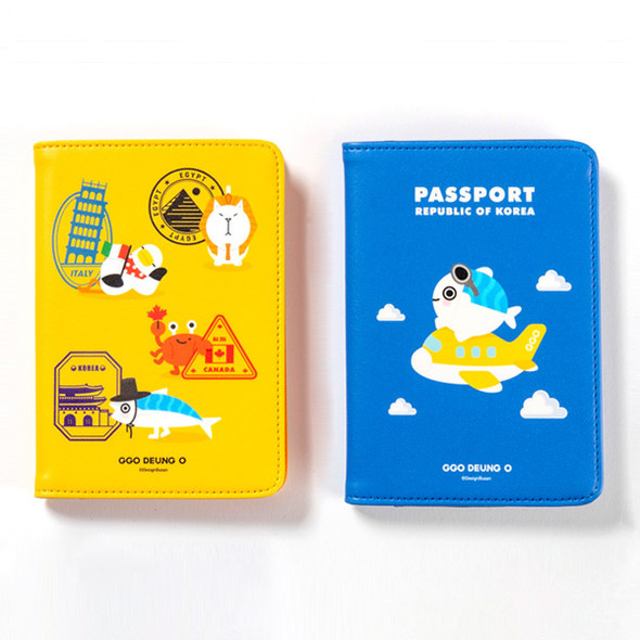 DESIGN IVY Ggo deung o RFID blocking passport case ver2