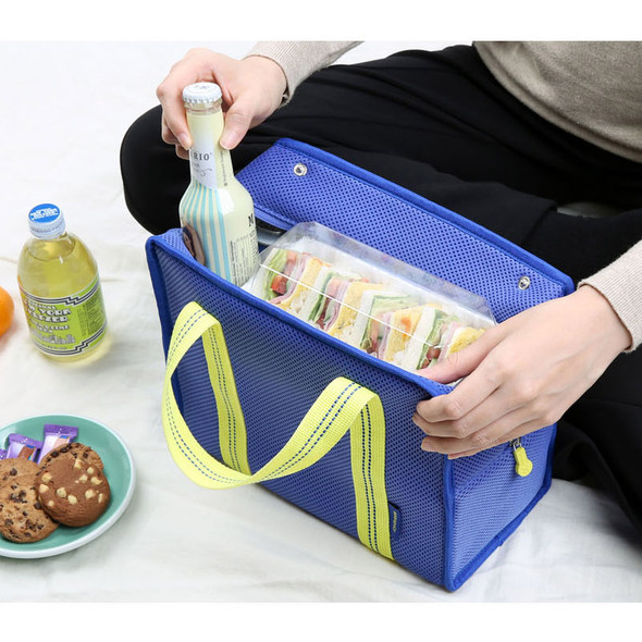 Usage example - Monopoly Air mesh insulated lunch tote bag