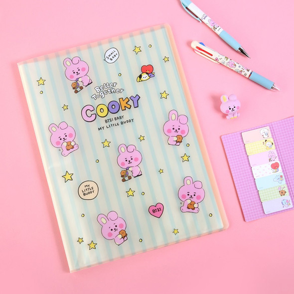 BT21 Little Buddy A4 Display Book with 20 Clear Pocket