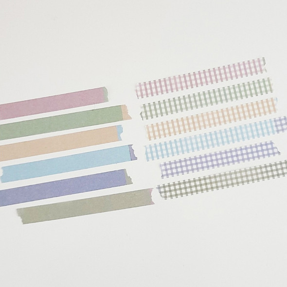 Basic and Check Slim Masking Tape Set