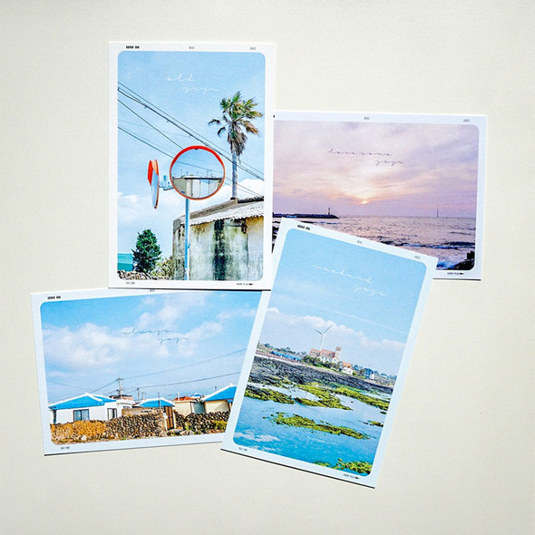 Jeju Island Vibe Photo Postcard