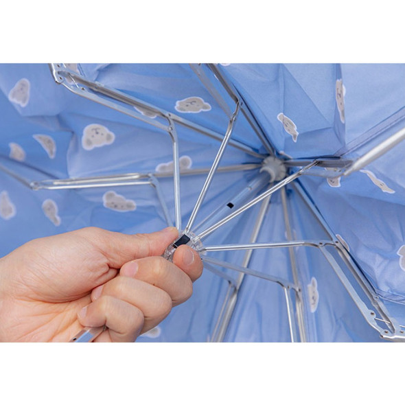 Detail of Pattern Automatic Three Folding Umbrella
