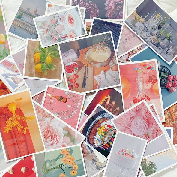 Todaygoods Vintage Picture Sticker Pack of 100 Sheets