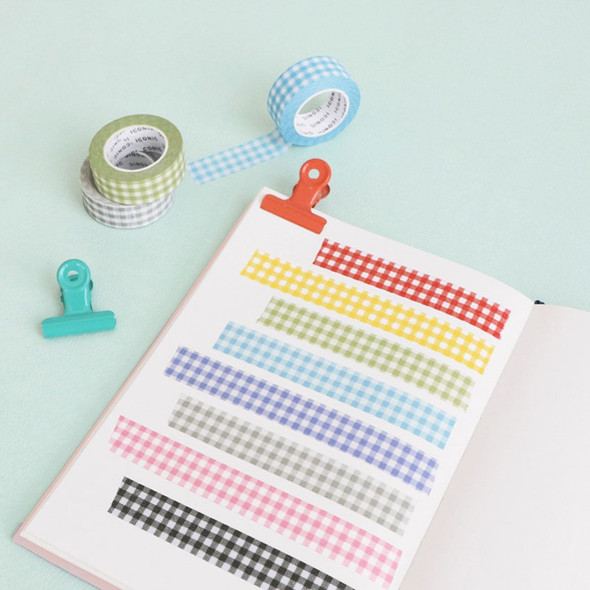 Pattern Gingham Paper Masking Tape