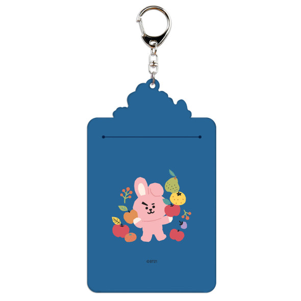 Back - BT21 Cooky Photo Holder with Key Ring