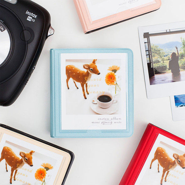 2NUL Pocket Slip in Photo Album for Instax Square