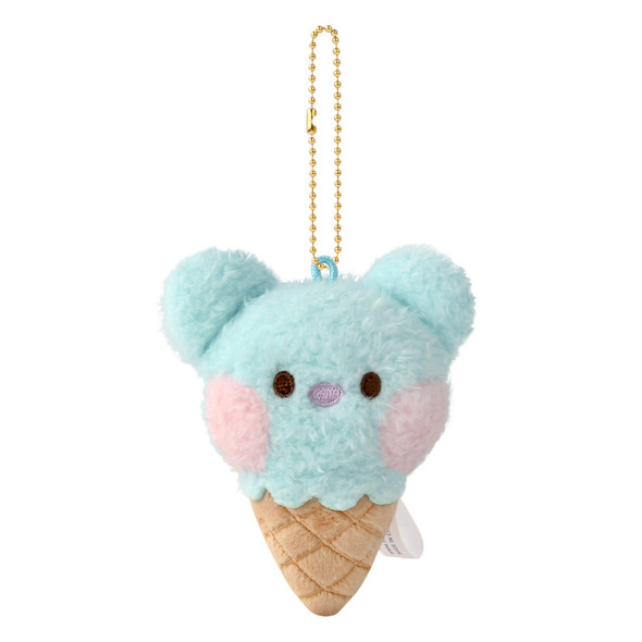 BT21 Minini KOYA Ice Cream Plush Keyring Keyclip