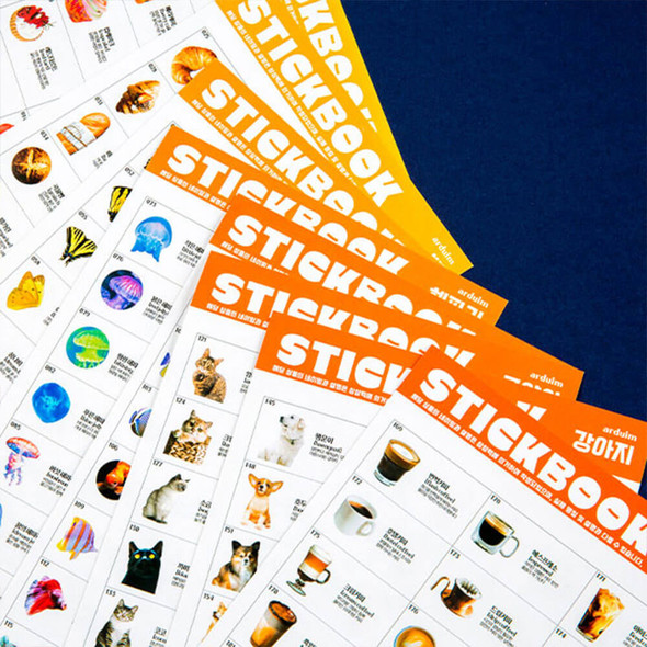 Ardium Stickbook Stickers