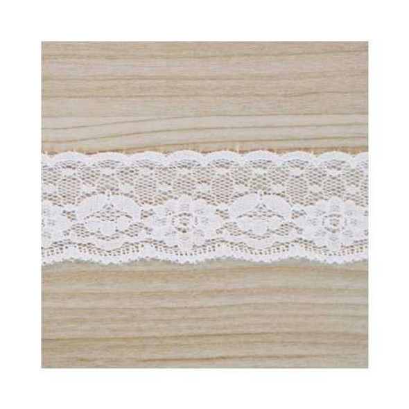 J&Bobbin Adhesive deco white cotton lace roll tape - 30