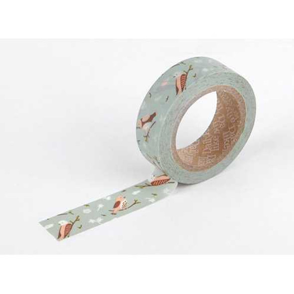 Dailylike 0.59X11yd deco Masking tape single - cozy bird