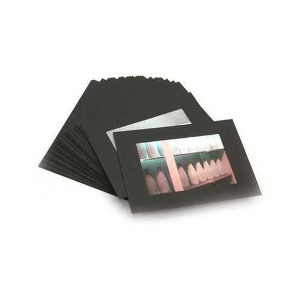 Moods&Views 3X5 Black paper photo frame set of 30 sheets