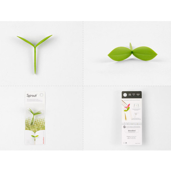 Sprout soft bookmark