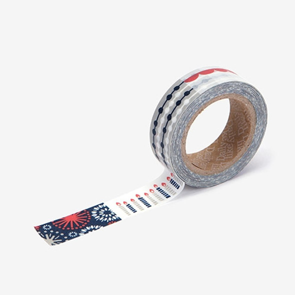 Deco 0.59"X11yd masking tape single - Party