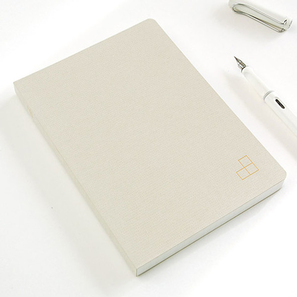 Simple G A5 grid soft cover notebook