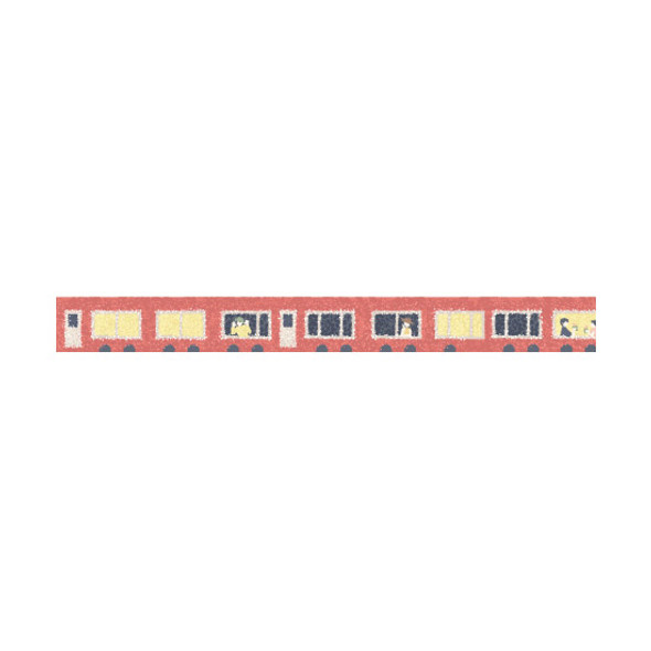 Dailylike Train single roll paper deco masking tape