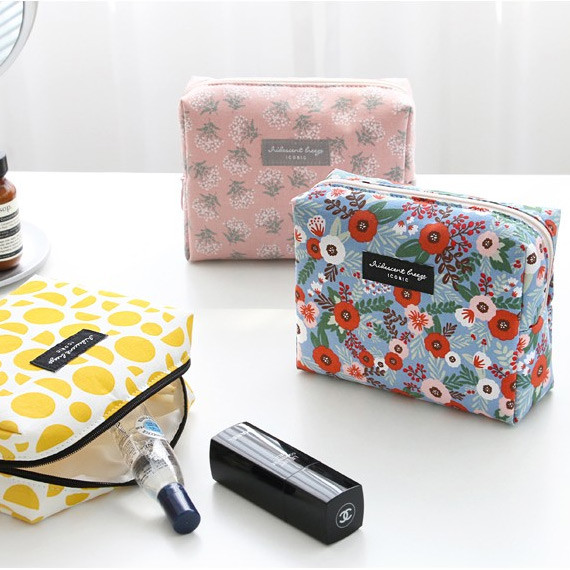 Iconic Comely Pattern Makeup Pouch Bag Ver 2 Fallindesign Com