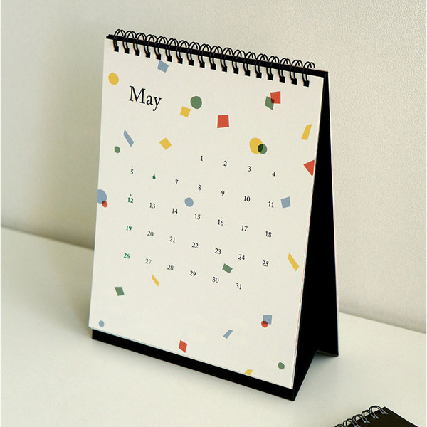 Dailylike 2019 Cute Illustration Stand Up Desk Calendar