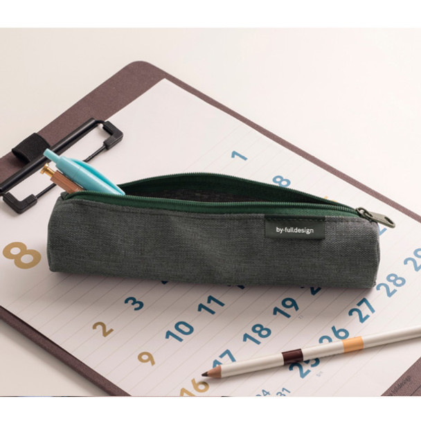 Usage example - Byfulldesign Tiny but Big tube zipper pencil case 