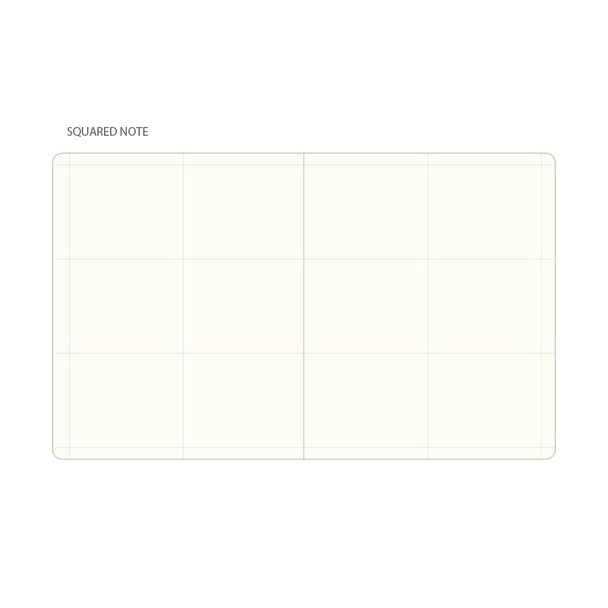 Squared note - 2023 Making Memory Small Wide Dated Monthly Planner Diary