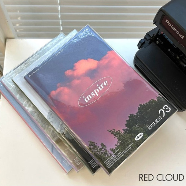 Red cloud - Inspire B6 Dateless Weekly Diary Planner