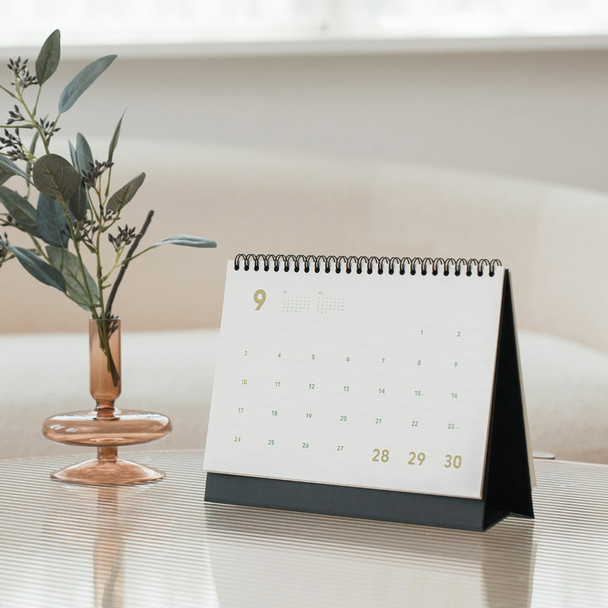 2023 Simple Medium Standing Flip Desk Calendar