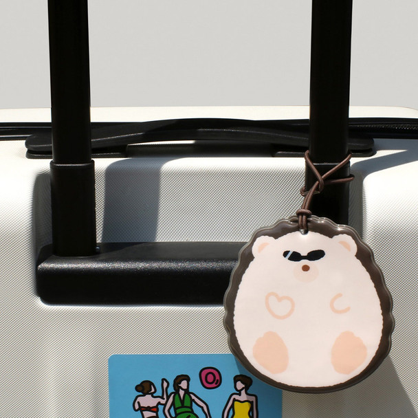 Hedgehog - Soft Travel Luggage Name Tag