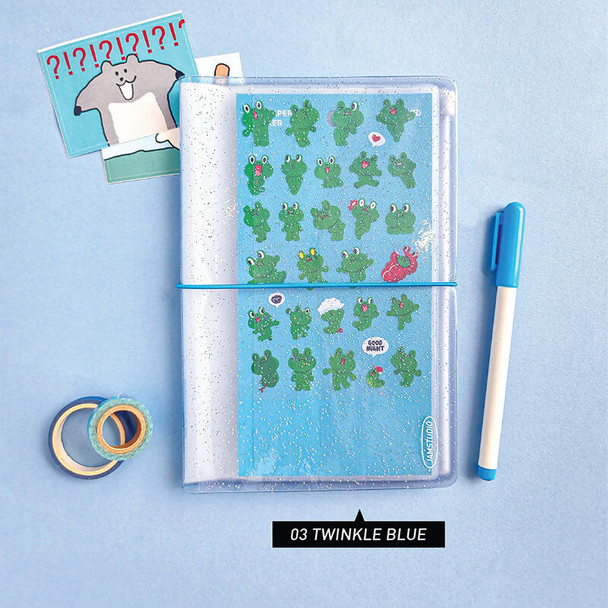 Twinkle blue - Sticker Collecting Album Long Type