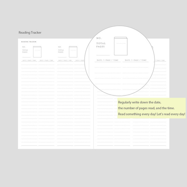 reading tracker - Plepic Long-term Reading Planner Book Journal