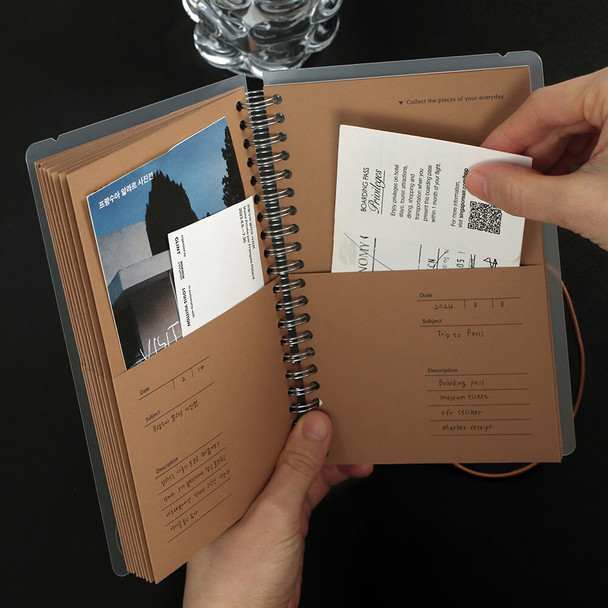 Paperian Archiving Paper Pocket Holder Book