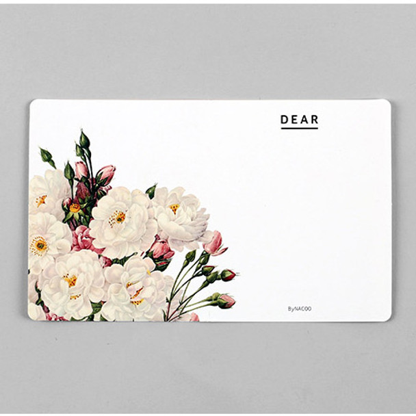 Flower illustration card set