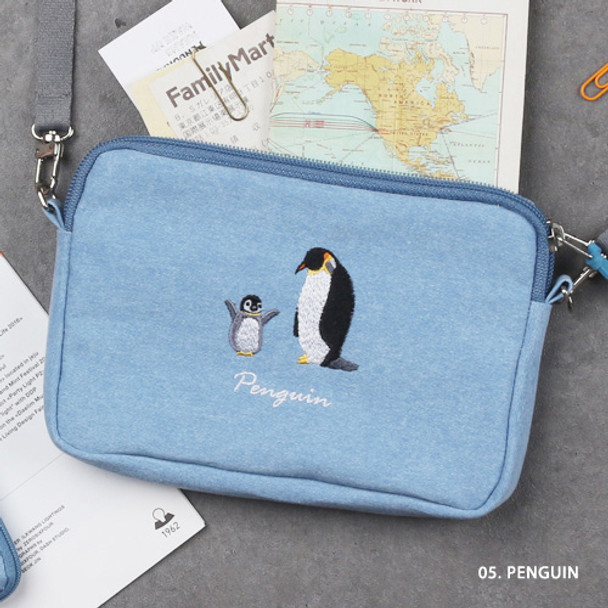 Penguin - Tailorbird pastel side crossbody bag