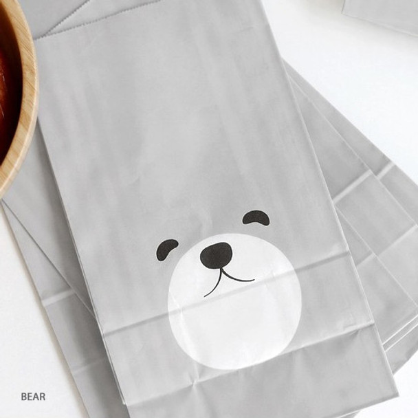 Bear - ICONIC From my heart cute gift paper bag set