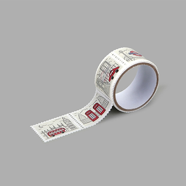 Dailylike London deco single stamp masking tape