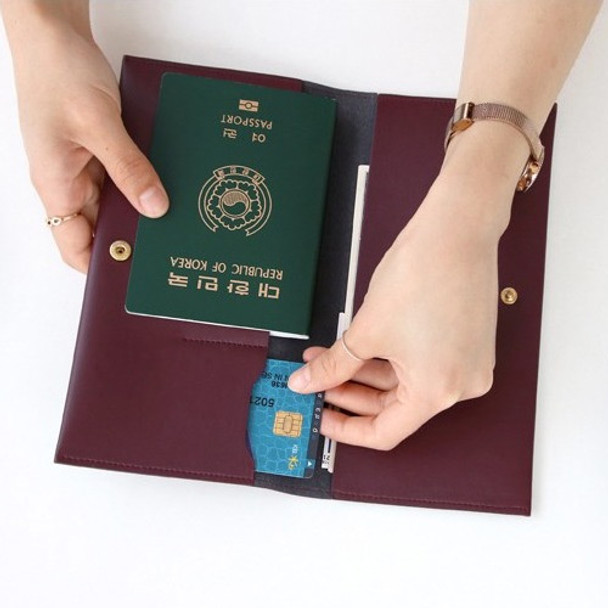 Iconic Slit passport cover case holder wallet