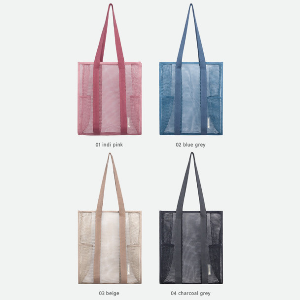 Color - Byfulldesign Travelus mesh shoulder tote travel bag