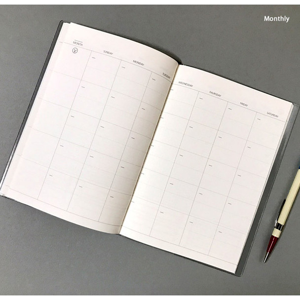 Monthly - Record 3 months dateless weekly diary