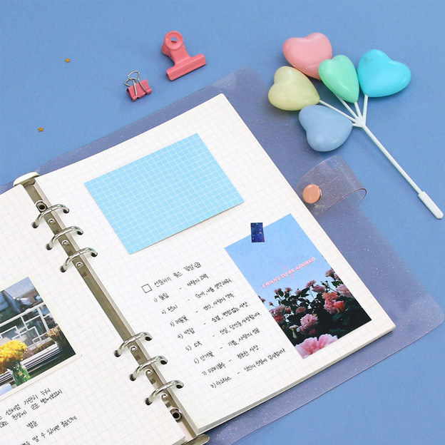 Second Mansion Grid 6-ring A5 size planner notebook refill Second Mansion Grid 6-ring A5 size planner notebook refill