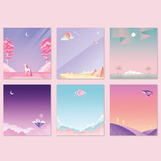 Second Mansion Moonlight memo notepad ver2 Second Mansion Moonlight memo notepad ver2