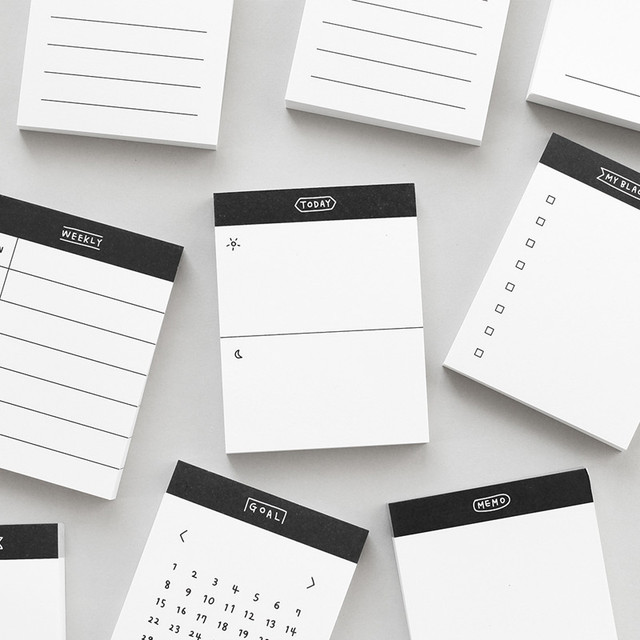 2NUL Drawing memo checklist weekly plan notes notepad 2NUL Drawing memo checklist weekly plan notes notepad