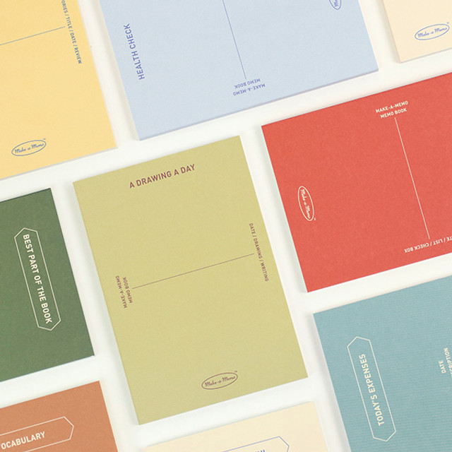 PAPERIAN Make a memo A6 notebook PAPERIAN Make a memo A6 notebook
