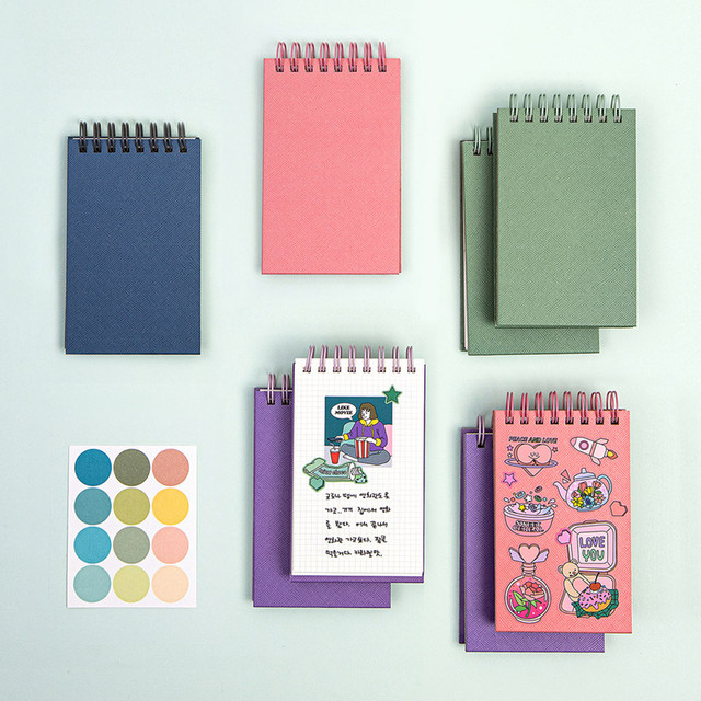 Ardium Color small spiral bound grid notepad Ardium Color small spiral bound grid notepad