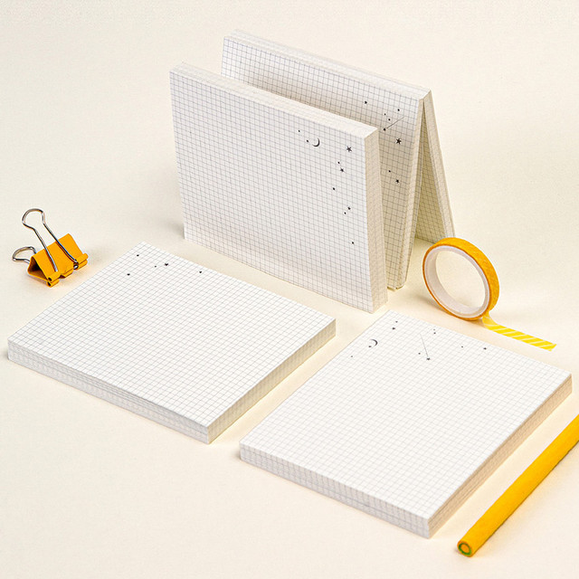 Ardium Starry night double side grid memo notepad Ardium Starry night double side grid memo notepad