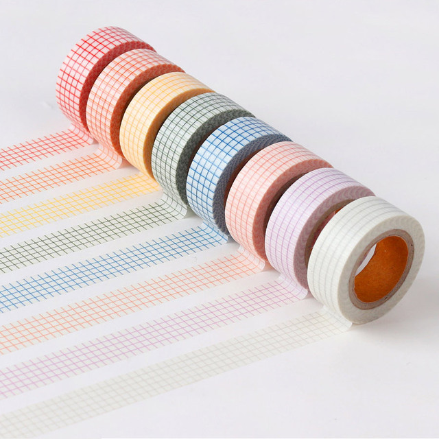 Wanna This Line check 15mm X 10.9yd masking tape Wanna This Line check 15mm X 10.9yd masking tape