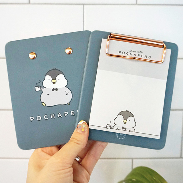 N.IVY Pochapeng clipboard holder with sticky notepad