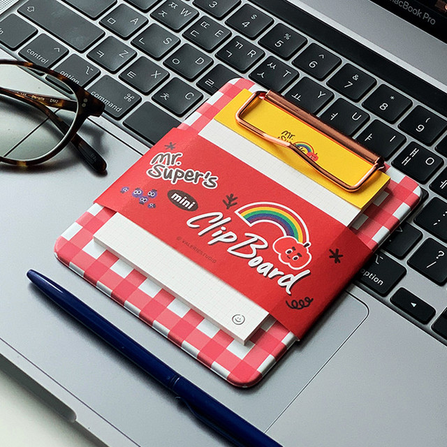 N.IVY Mr.super clipboard holder with sticky notepad N.IVY Mr.super clipboard holder with sticky notepad