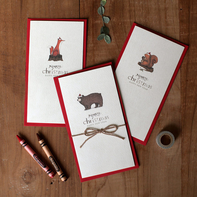 DBD Forest Christmas card with envelope DBD Forest Christmas card with envelope