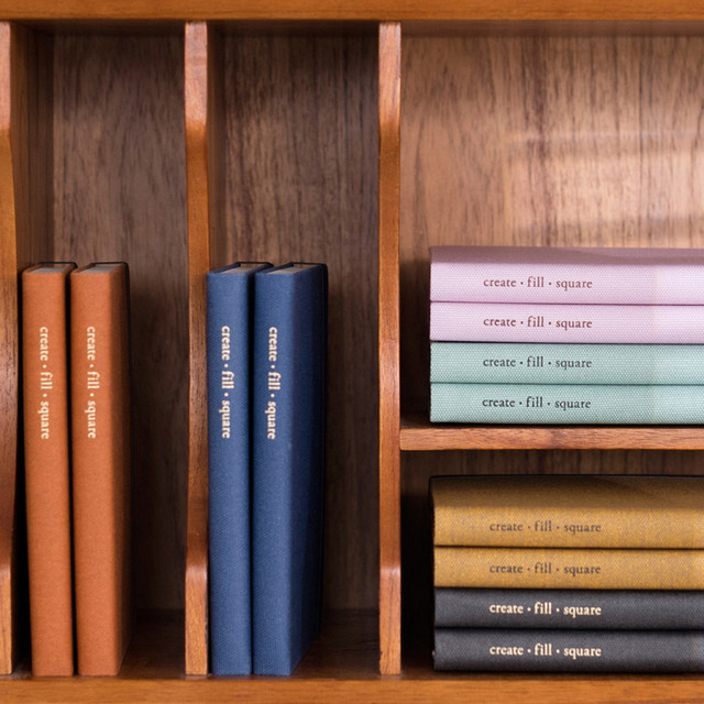Byfulldesign Making memory small and wide grid notebook Byfulldesign Making memory small and wide grid notebook
