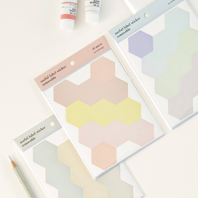 Byfulldesign Useful label removable sticker set Byfulldesign Useful label removable sticker set